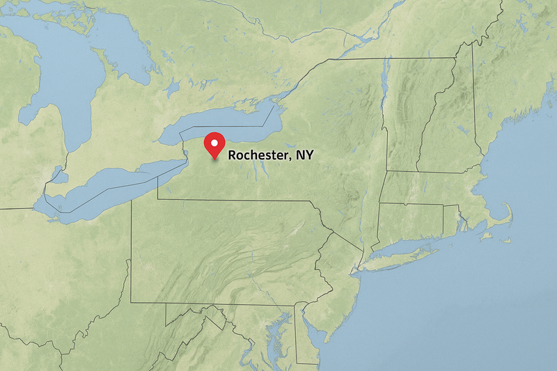 Rochester NY Map