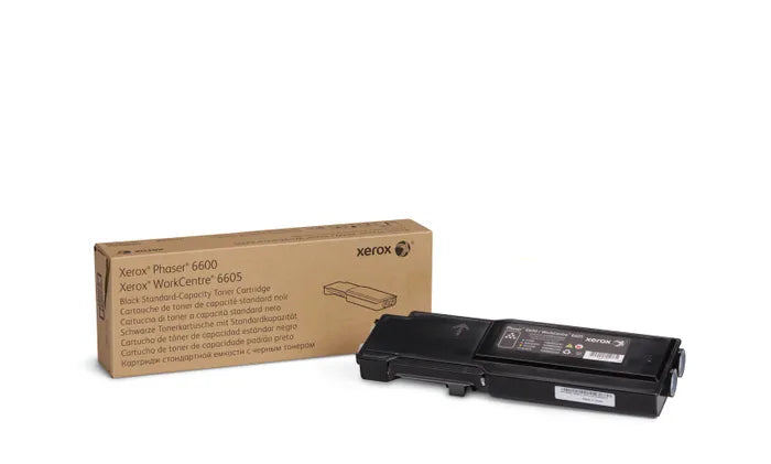 Genuine Xerox 106R02244 Xerox Phaser 6600 WorkCentre 6605 MFP Black Toner Cartridge (3000 Yield)