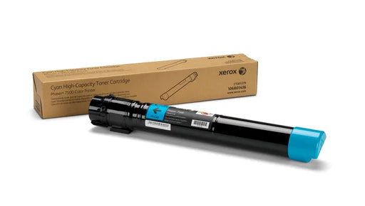 Genuine Xerox 106R01436 Xerox Phaser 7500 High Capacity Cyan Toner Cartridge (17800 Yield)