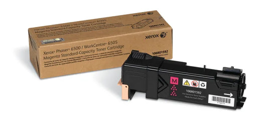 Genuine Xerox 106R01592 Xerox Phaser 6500 WorkCentre 6505 Magenta Toner Cartridge (1000 Yield)