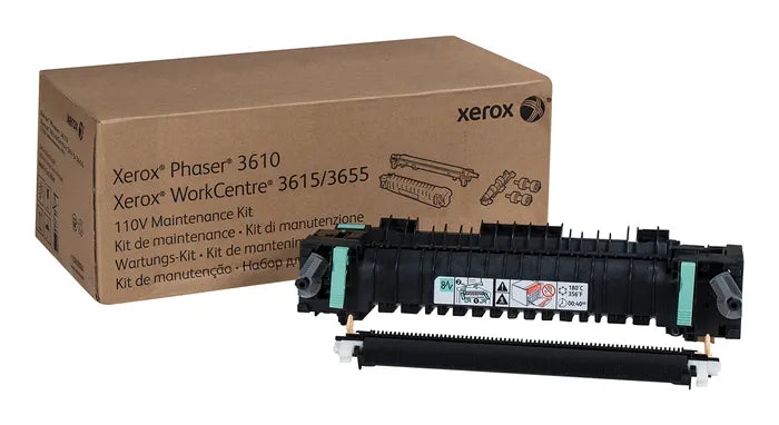 Genuine Xerox 115R00084 Xerox Phaser 3610 WorkCentre 3615 Fuser Maintenance Kit (110V) (Includes Fuser Bias Transfer Roller) (200000 Yield)
