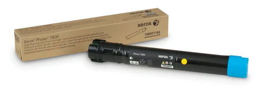 Genuine Xerox 106R01566 Xerox Phaser 7800 High Capacity Cyan Toner Cartridge (17200 Yield)