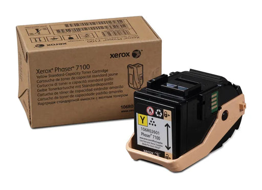 Genuine Xerox 106R02604 Xerox Phaser 7100 Yellow Toner Cartridge Dual Pack (2 Pack of OEM# 106R02601) (2 x 4500 Yield)