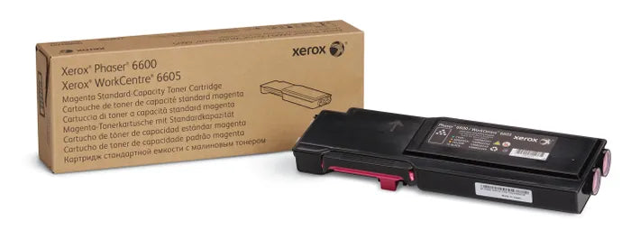 Genuine Xerox 106R02242 Xerox Phaser 6600 WorkCentre 6605 MFP Magenta Toner Cartridge (2000 Yield)